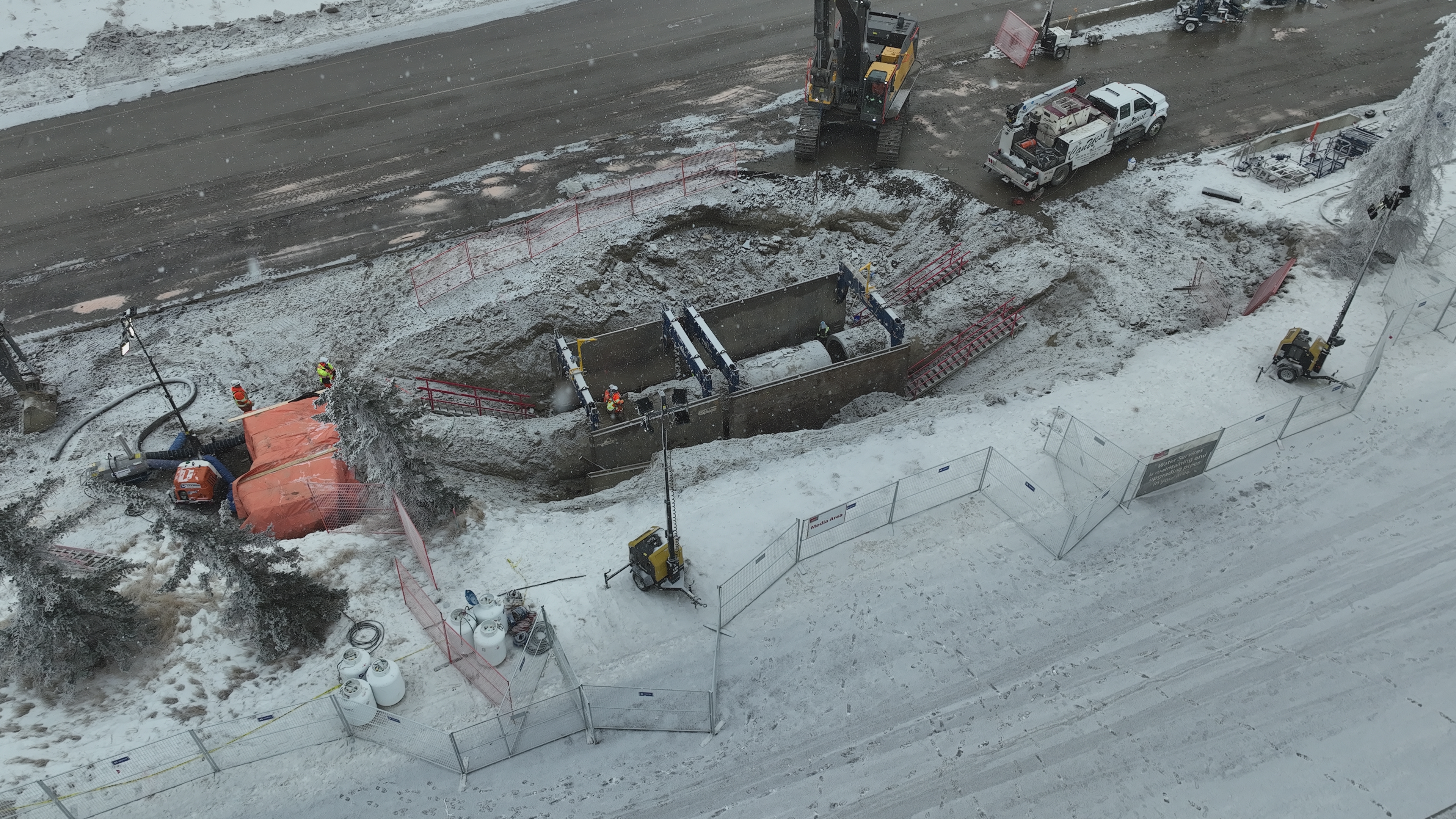 Update Jan. 4: Major water main break