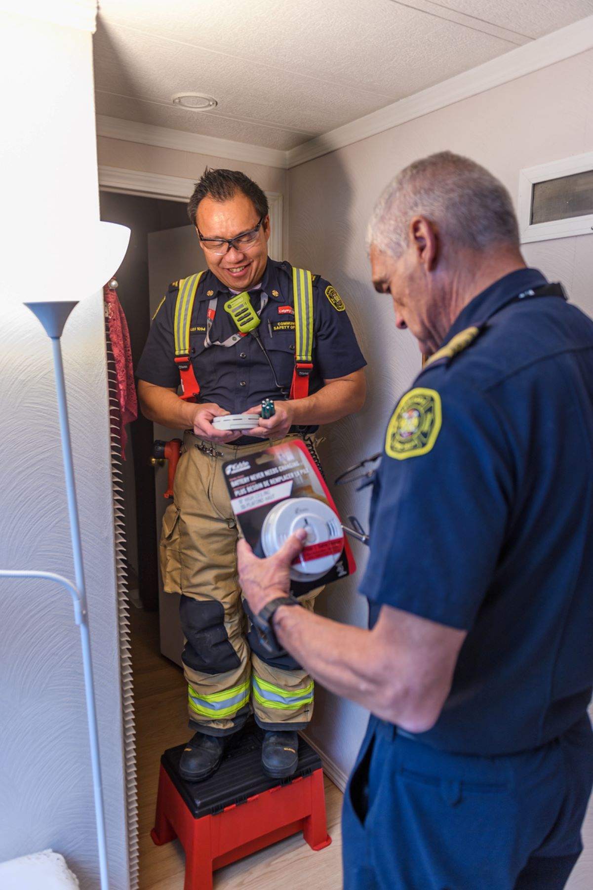 A donation of 1000 smoke alarms means hundreds of families are better