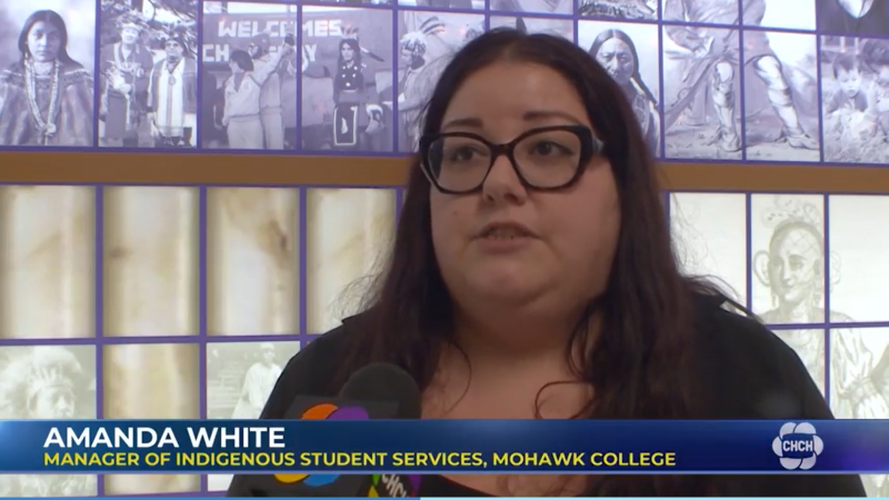 Amanda White speaks to CHCH News