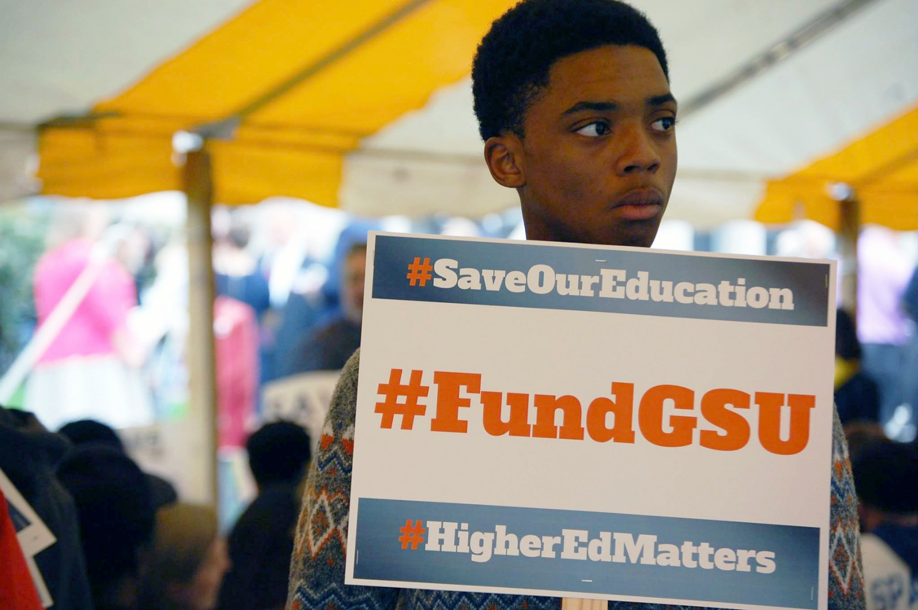 GSU Students Rally Again in Springfield