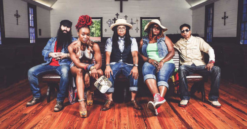 Hip hop group Arrested Development