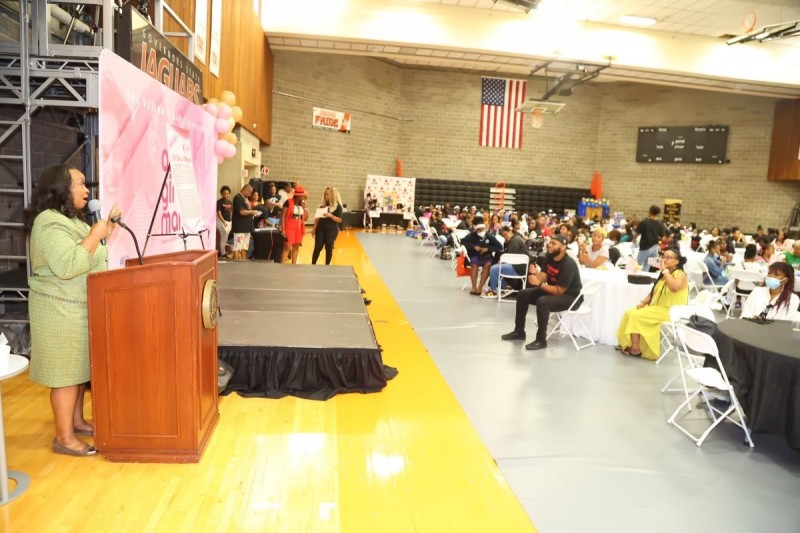GSU President Cheryl Green welcomes America’s Big Sisters conference goers