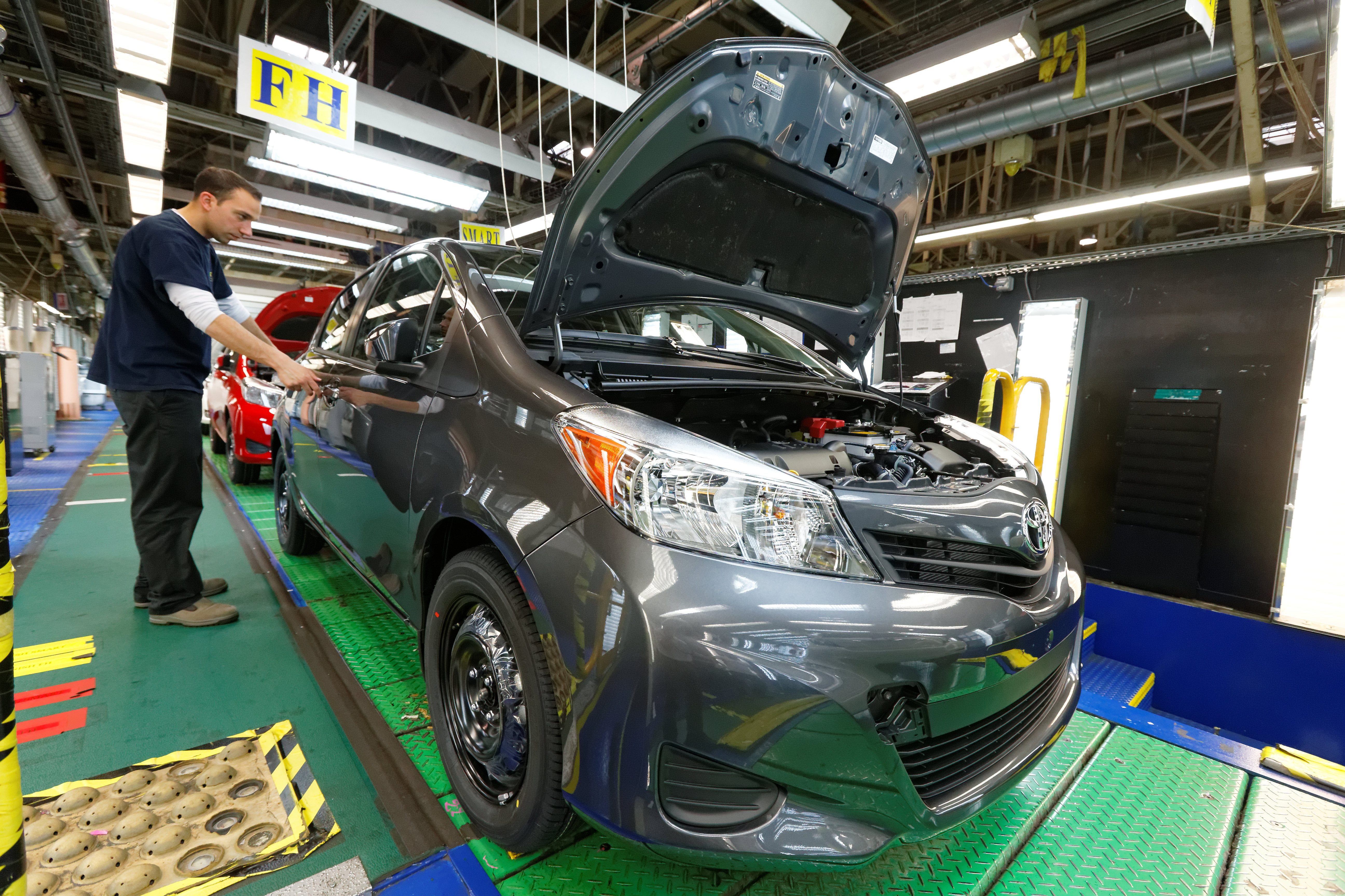 Toyota's French factory starts Yaris production for North American export