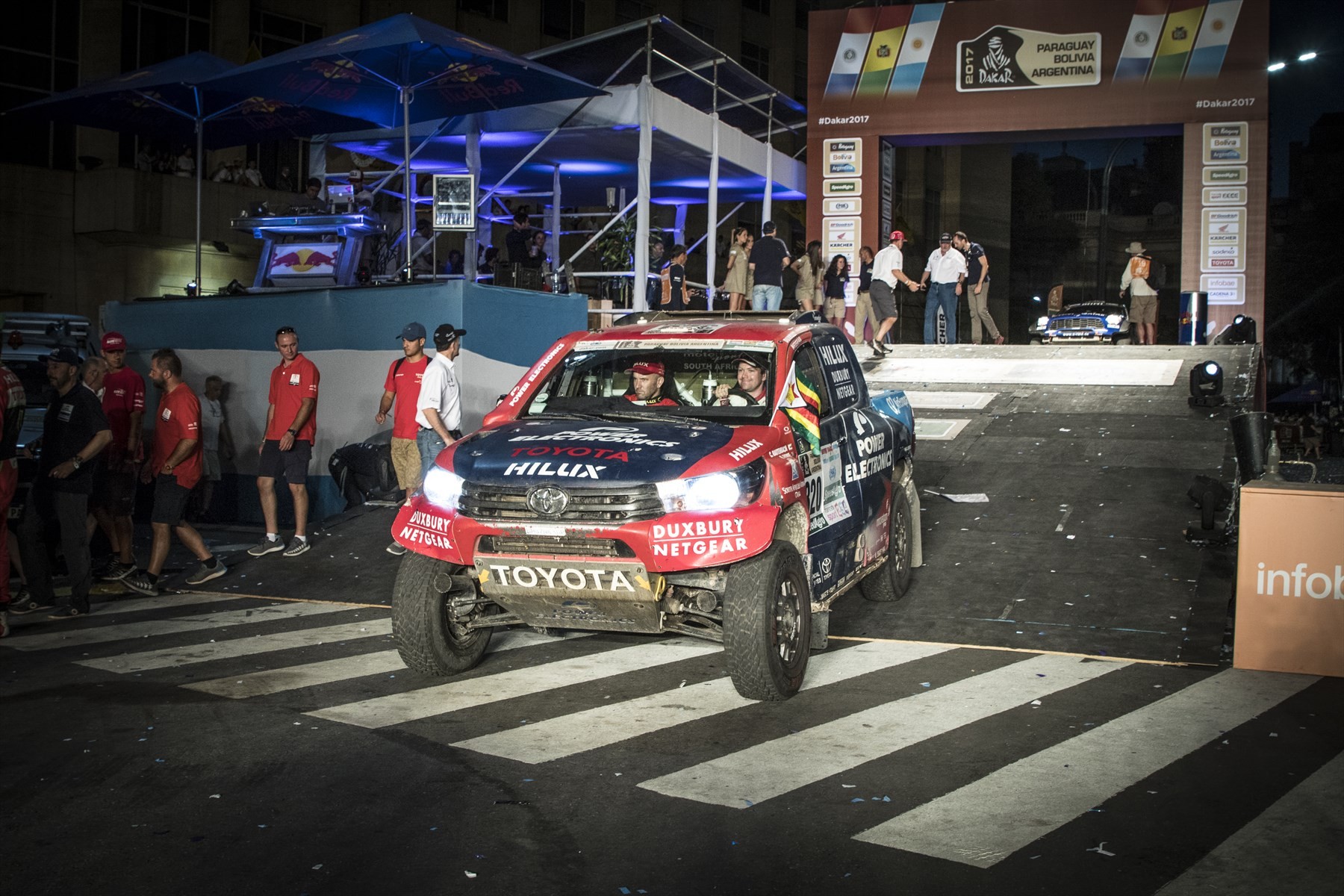 THREE SA-BUILT TOYOTAS IN TOP TEN OF DAKAR 2017; FIFTH PLACE FOR DE ...