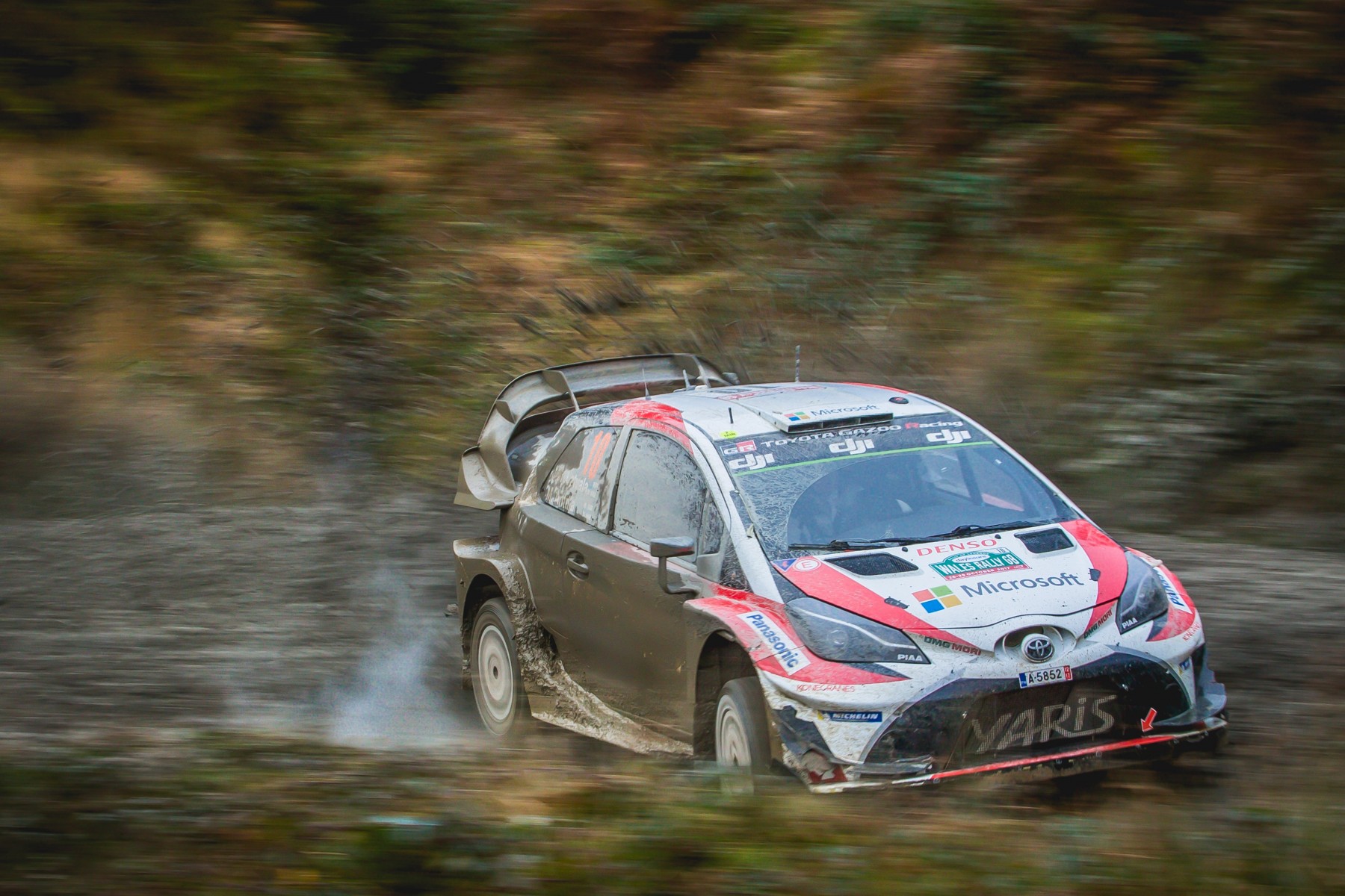 Toyota GAZOO Racing WRC: suma de puntos en Gales