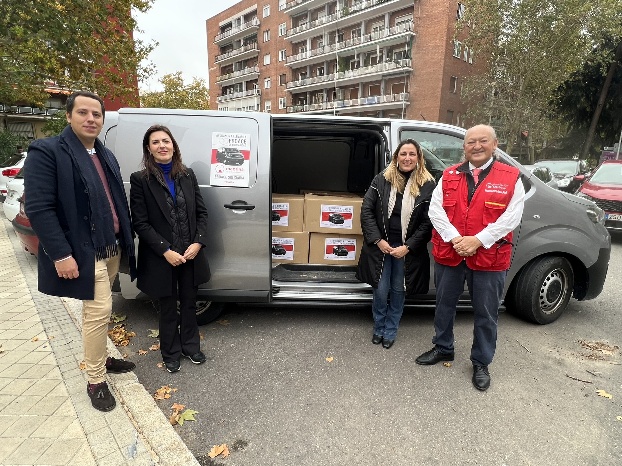 Toyota España dona 1.500 raciones de comida a la Fundación Madrina a ...