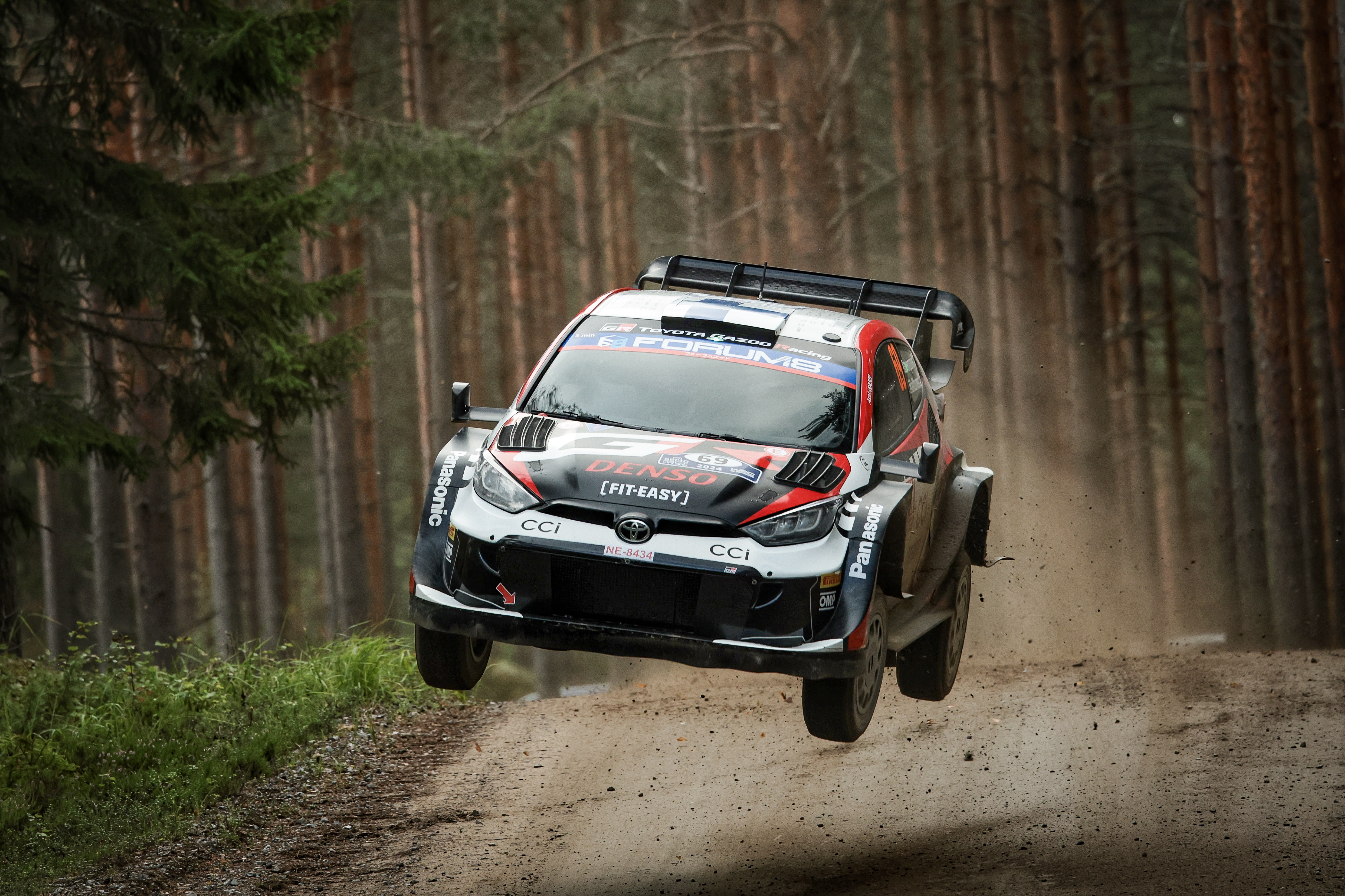 Follow here the 2024 WRC Rally Finland