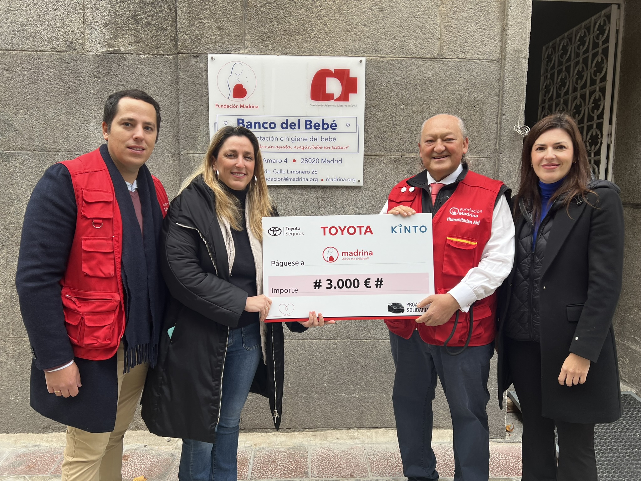 Toyota España dona 1.500 raciones de comida a la Fundación Madrina a ...