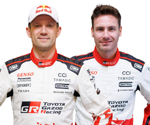 Sebastien Ogier et Vincent Landais