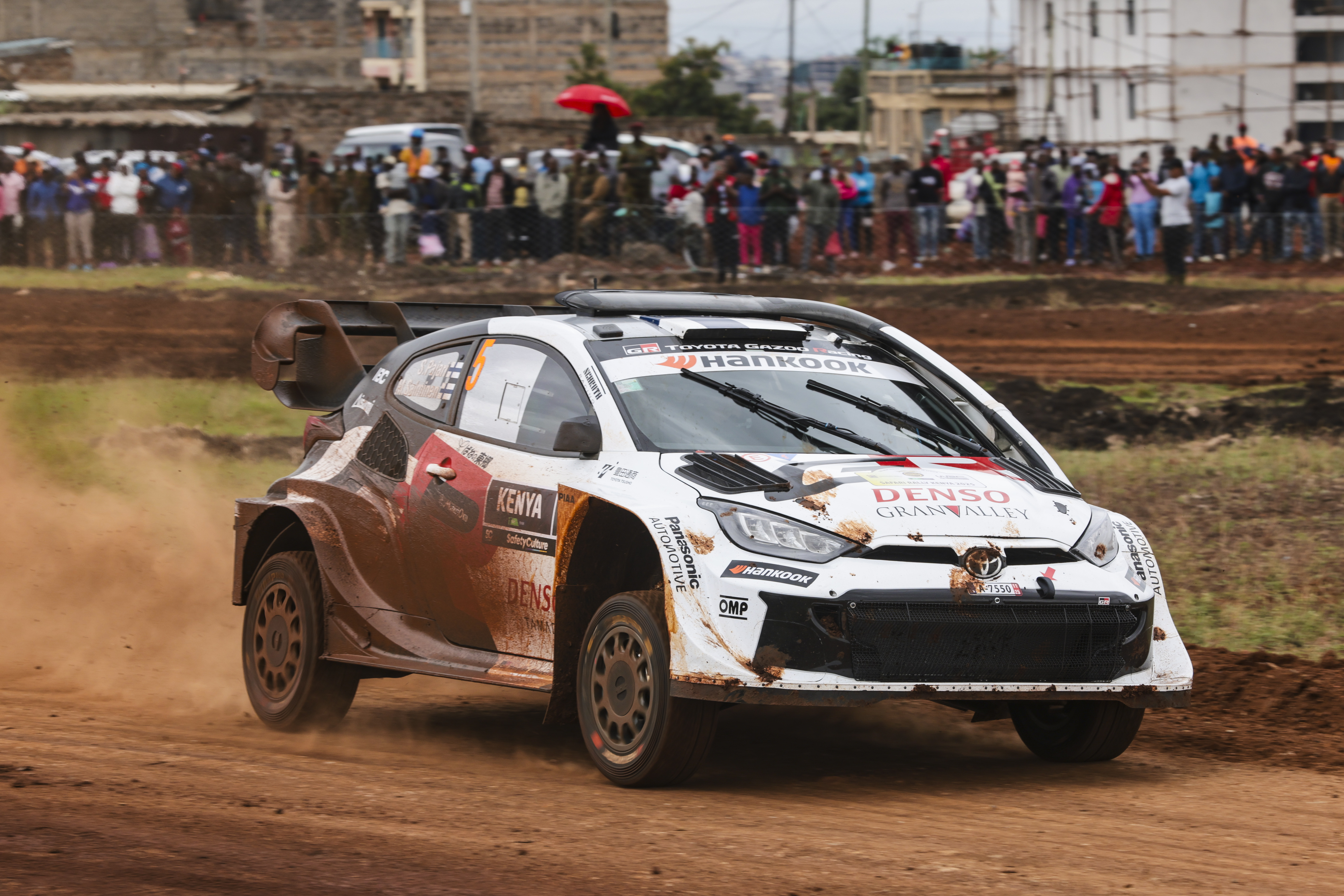 Samir Rally Driver Safari Rally Kenya: Day 1