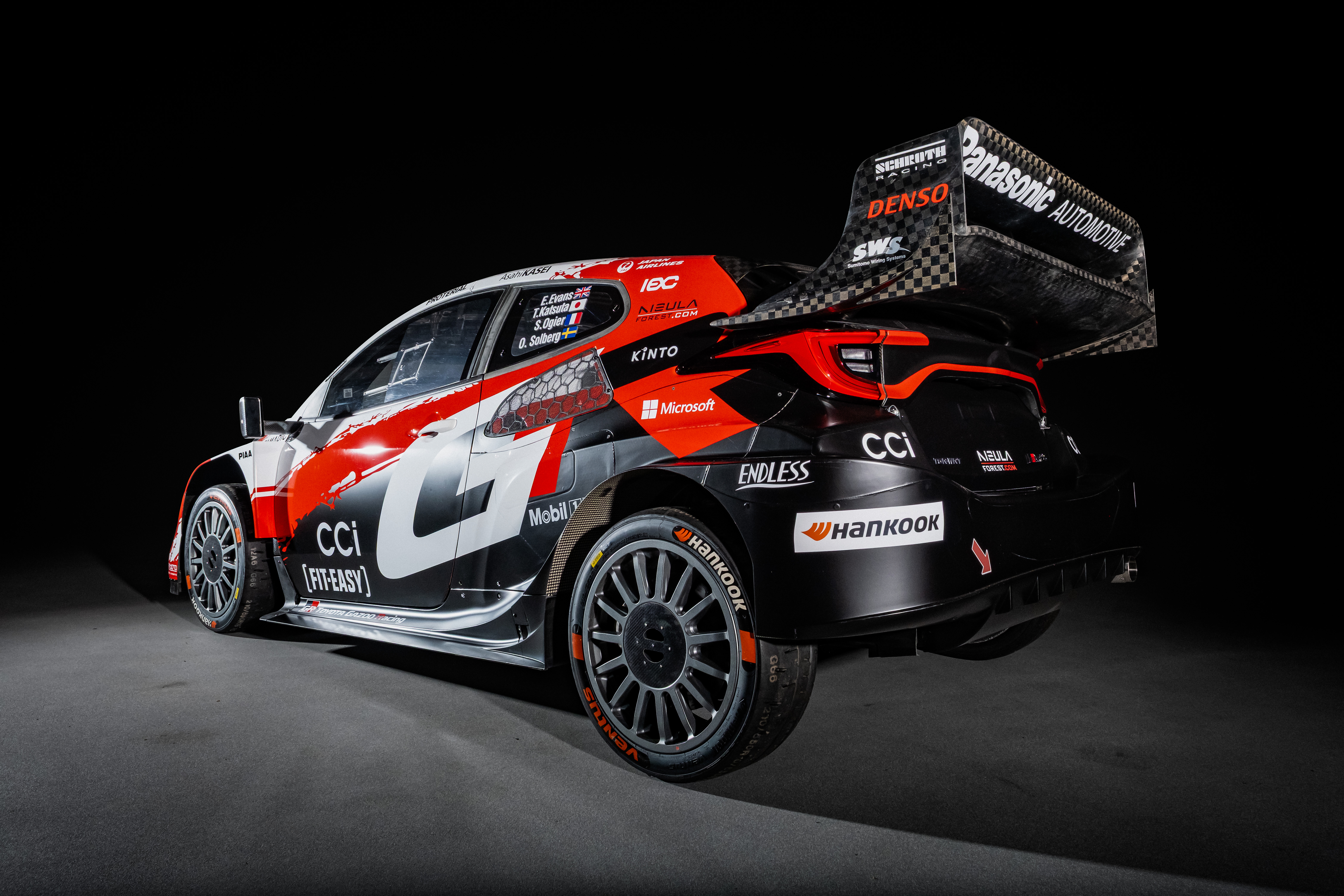 TOYOTA GAZOO Racing World Rally Team lanza una decoración histórica del ...