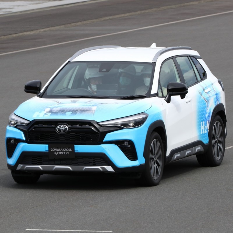 Prototype Corolla Cross Hydrogen Concept Highlights Toyota&rsquo;s Multi 