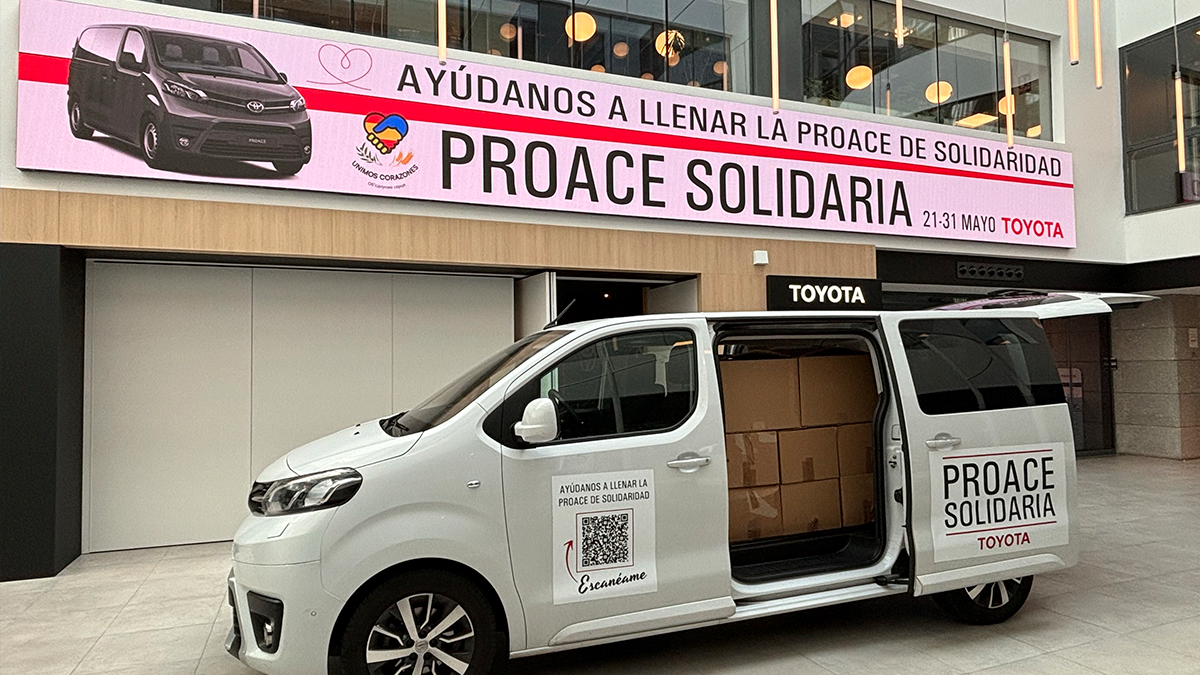 Toyota España dona más de 260 kg y un cheque de 7.600€ a la Asociación ...