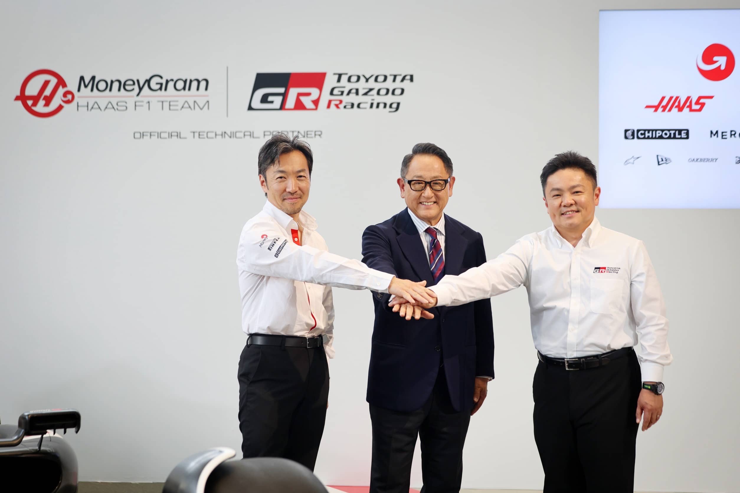 TOYOTA GAZOO Racing and MoneyGram Haas F1 Team
