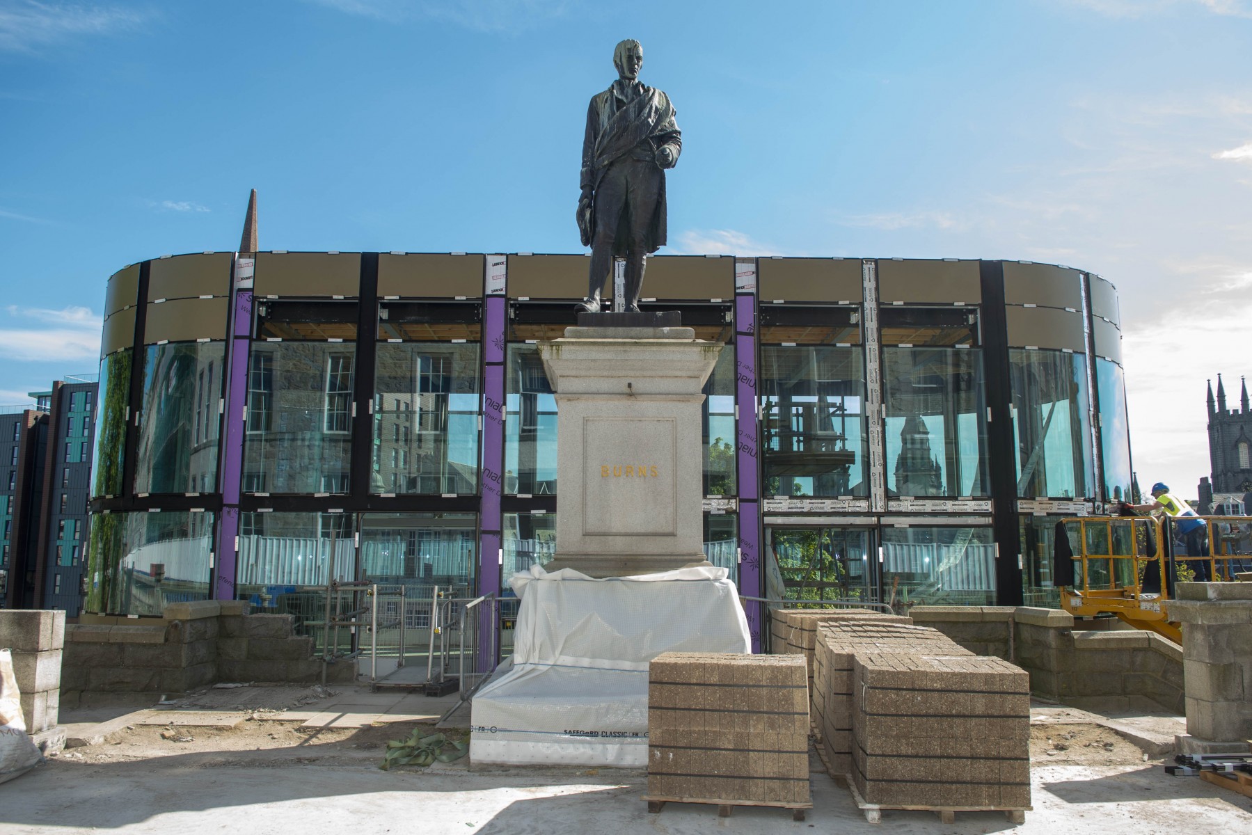 The Three New Pavilions At Union Terrace Gardens Are To Start Being Marketed For Leasing