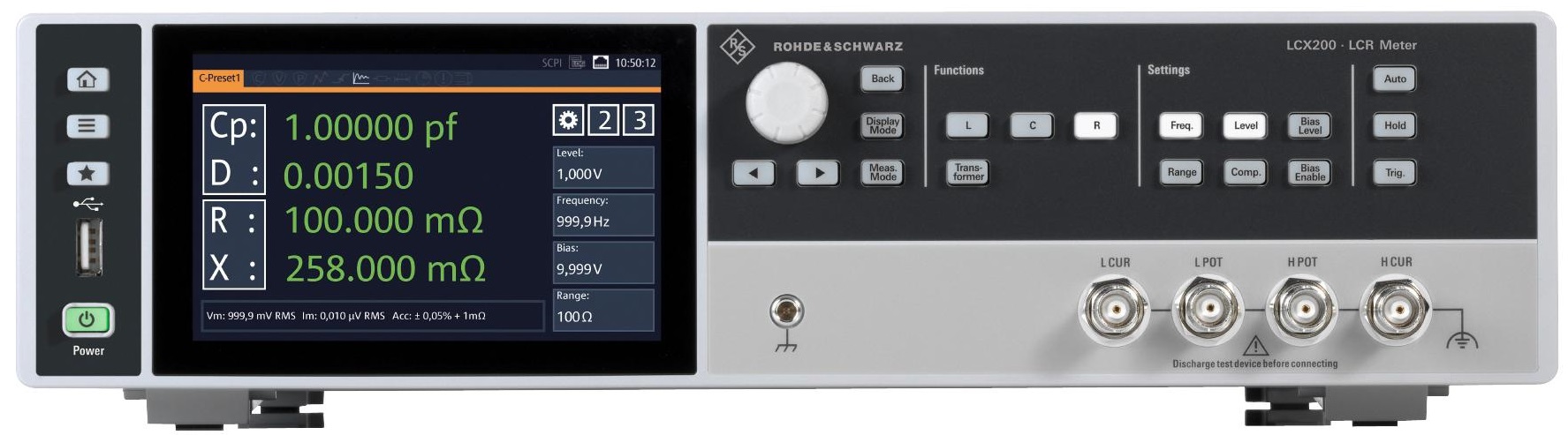 Farnell introduces new-to-market LCR meter from Rohde & Schwarz