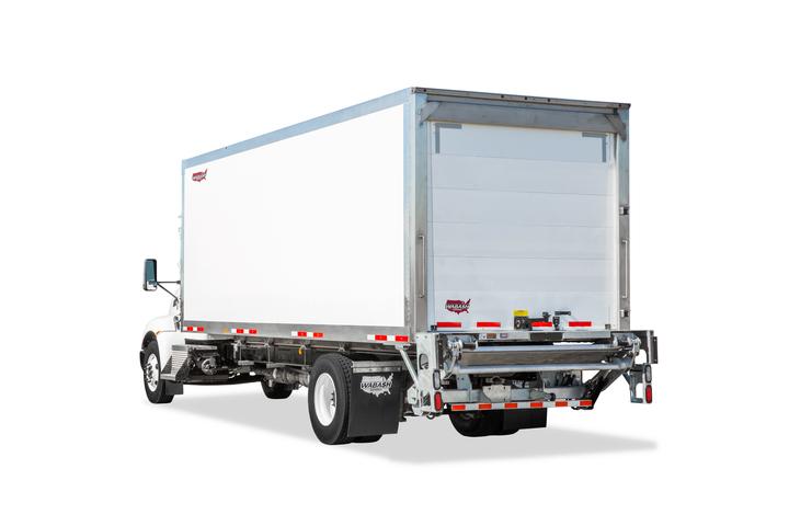 Refrigerated truck body_Back Exterior