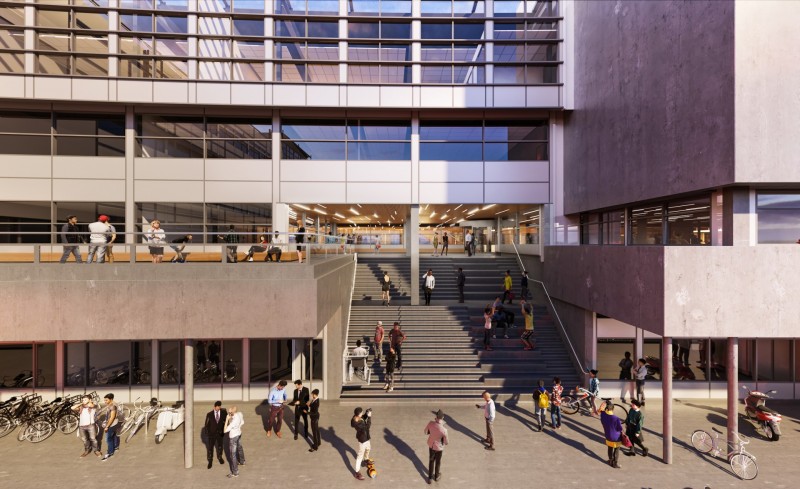 Realisatie nieuw gebouw voor Fontys Technologie opleidingen in Eindhoven