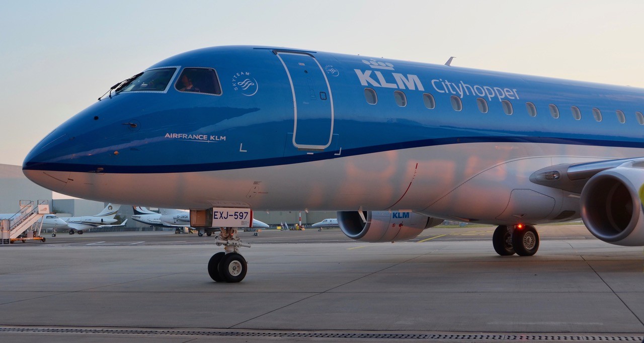 KLM welcomes its fourth Embraer 175