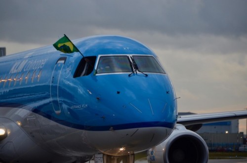 De 43ste Embraer voor KLM Cityhopper