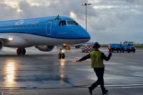 De 43ste Embraer voor KLM Cityhopper