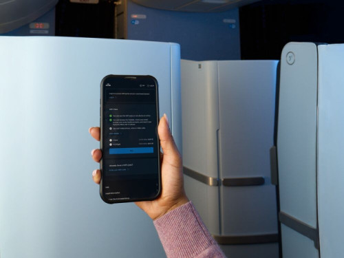 KLM maakt WiFi gratis op Europese vluchten
