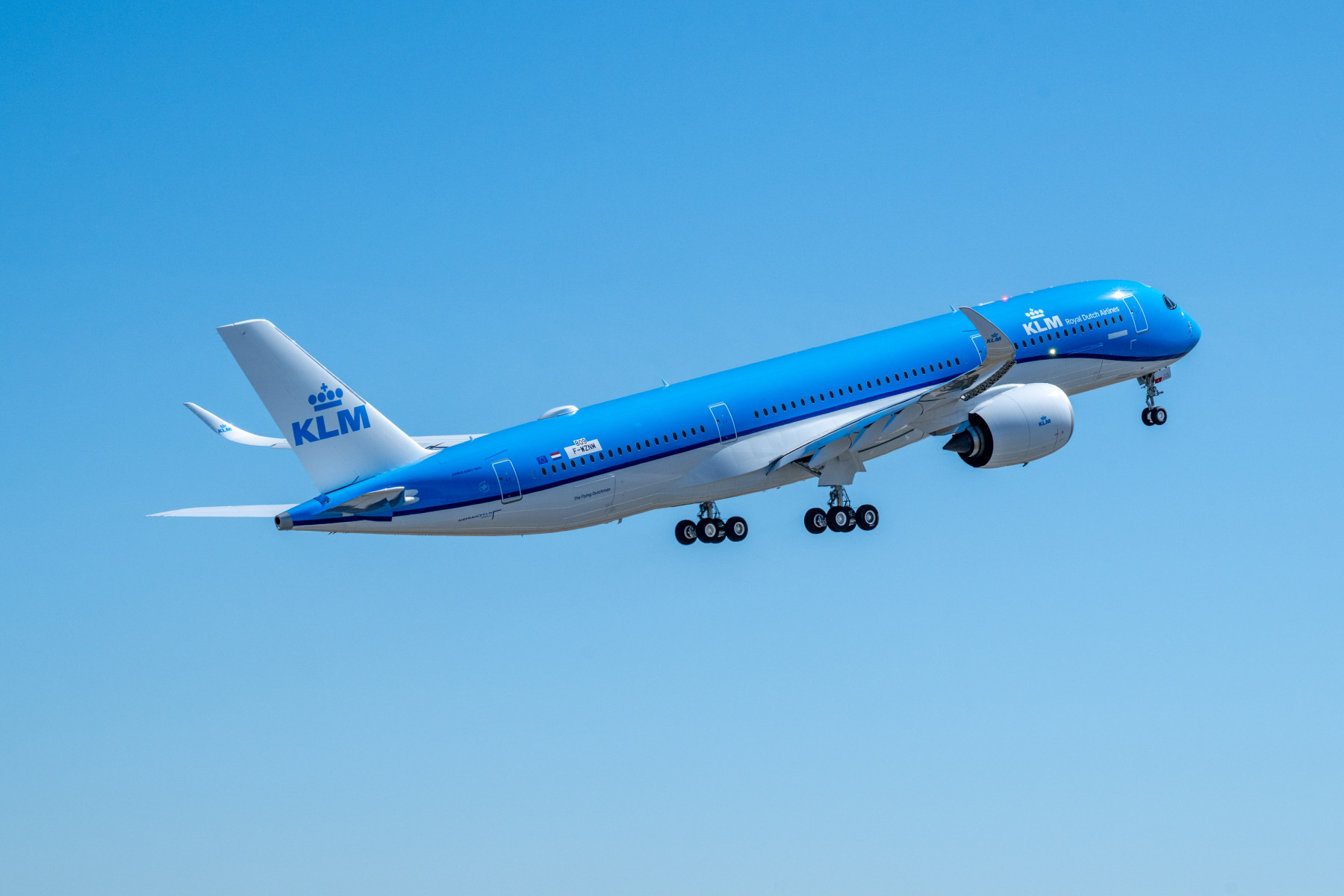 KLM’s first Airbus A350 completes test flights