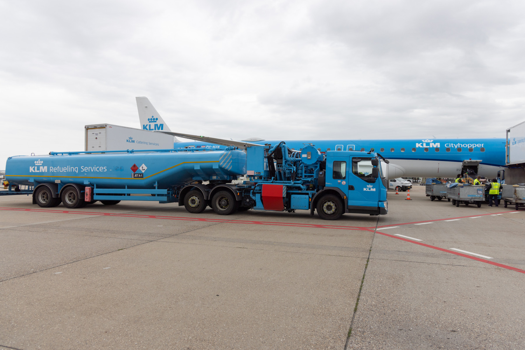 KLM voert primeurvlucht naar Duitsland uit met synthetische kerosine
