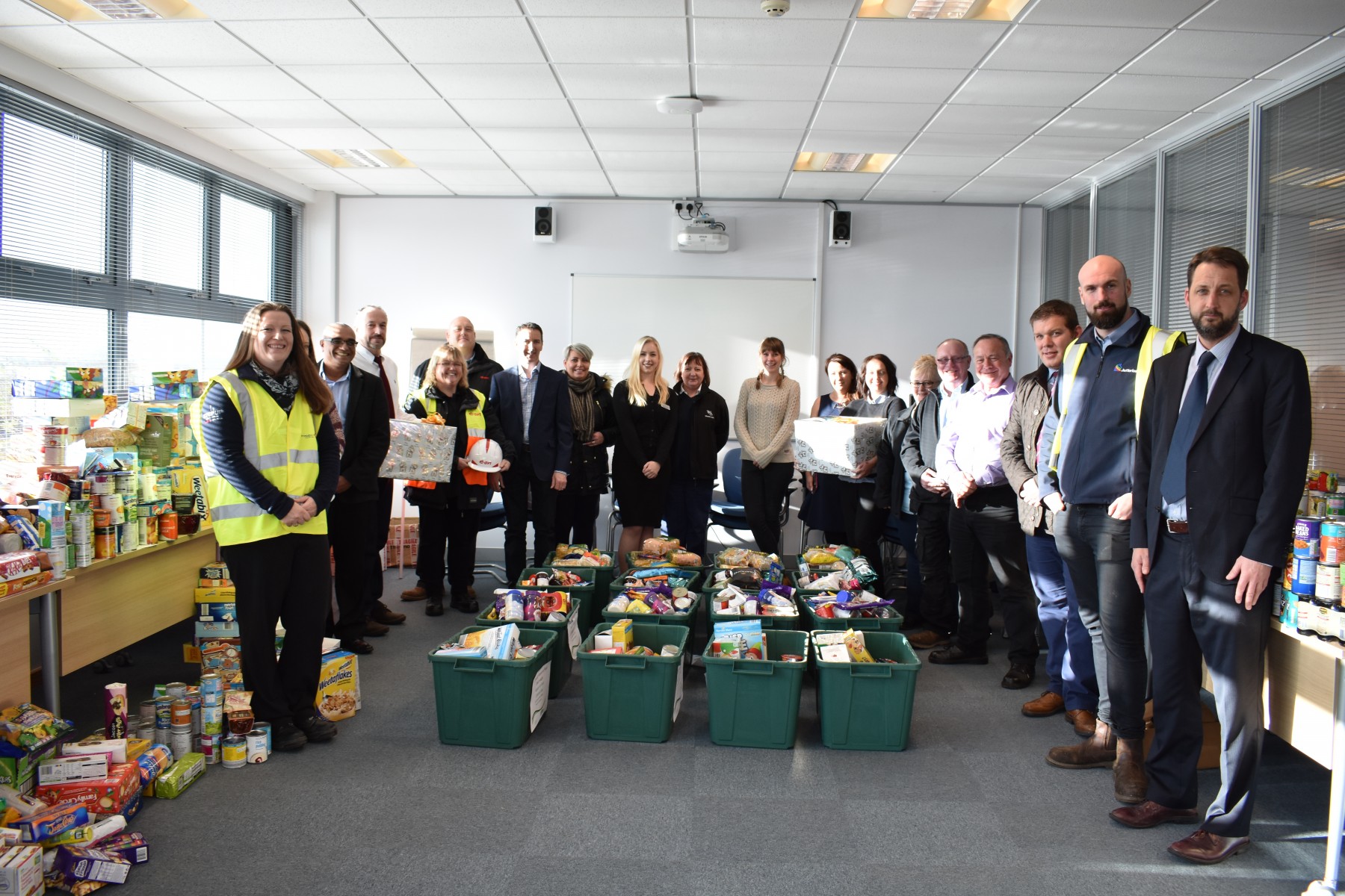 E.ON supports Caerphilly Council with Christmas appeal