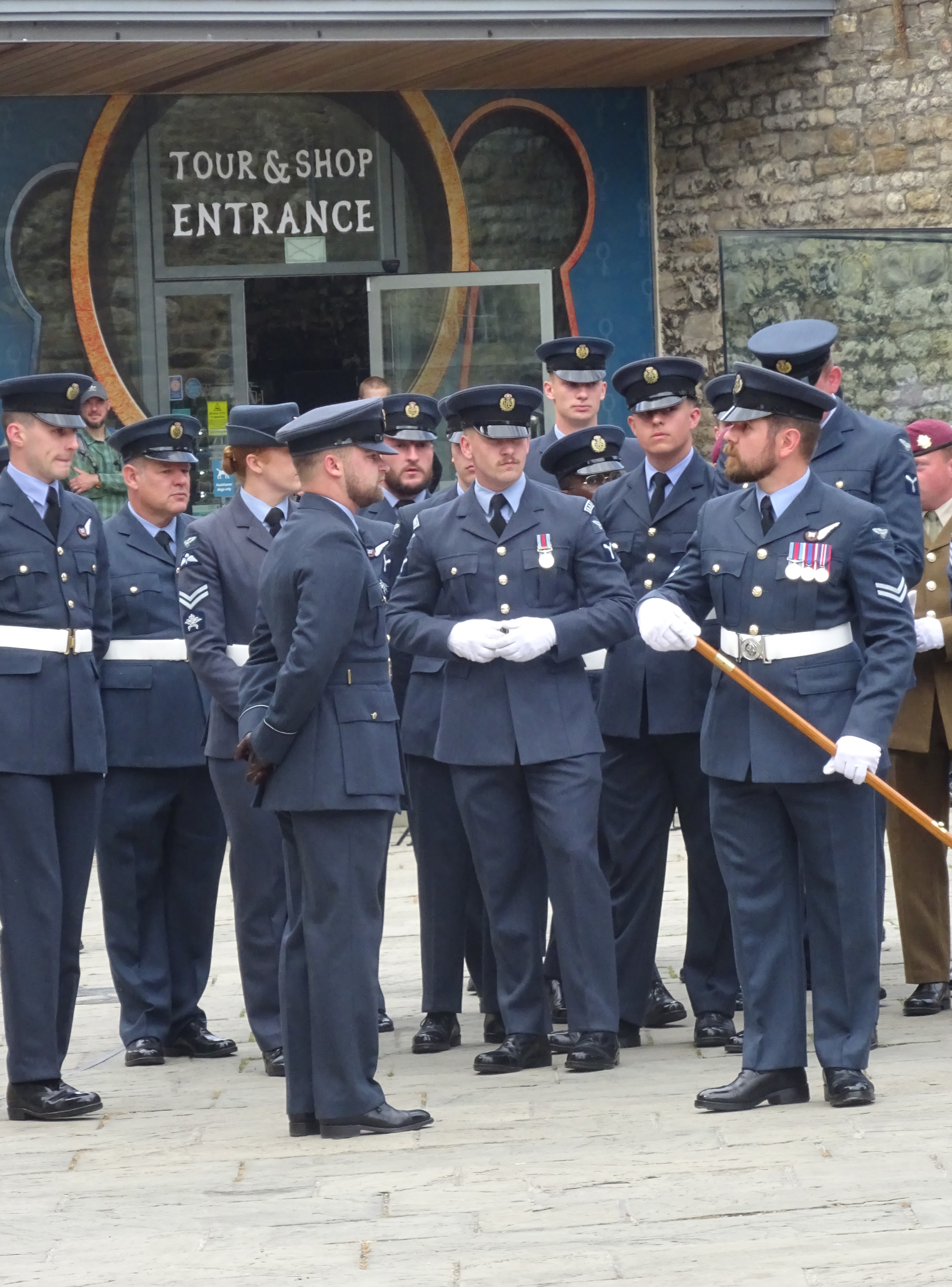 Raising the flag ahead of Armed Forces Day 2024 in Oxfordshire
