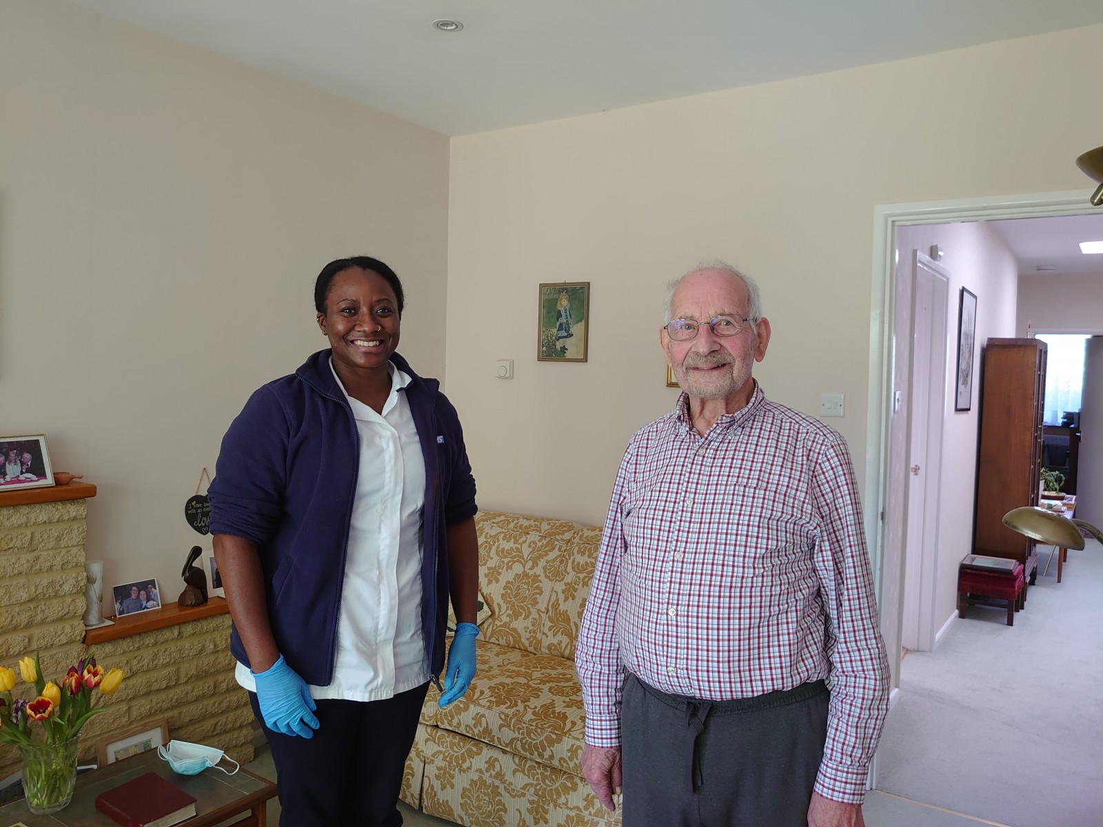 JF with Sinead Lewis Physiotherapist 3
