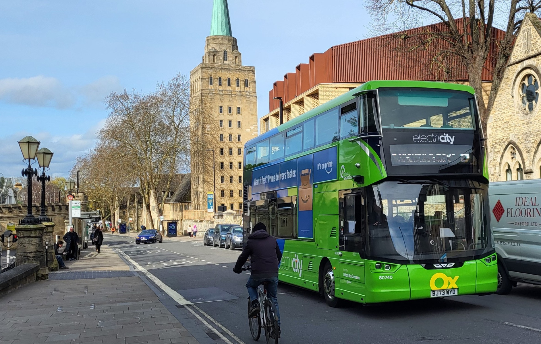 More people taking the bus since Oxford temporary congestion charge