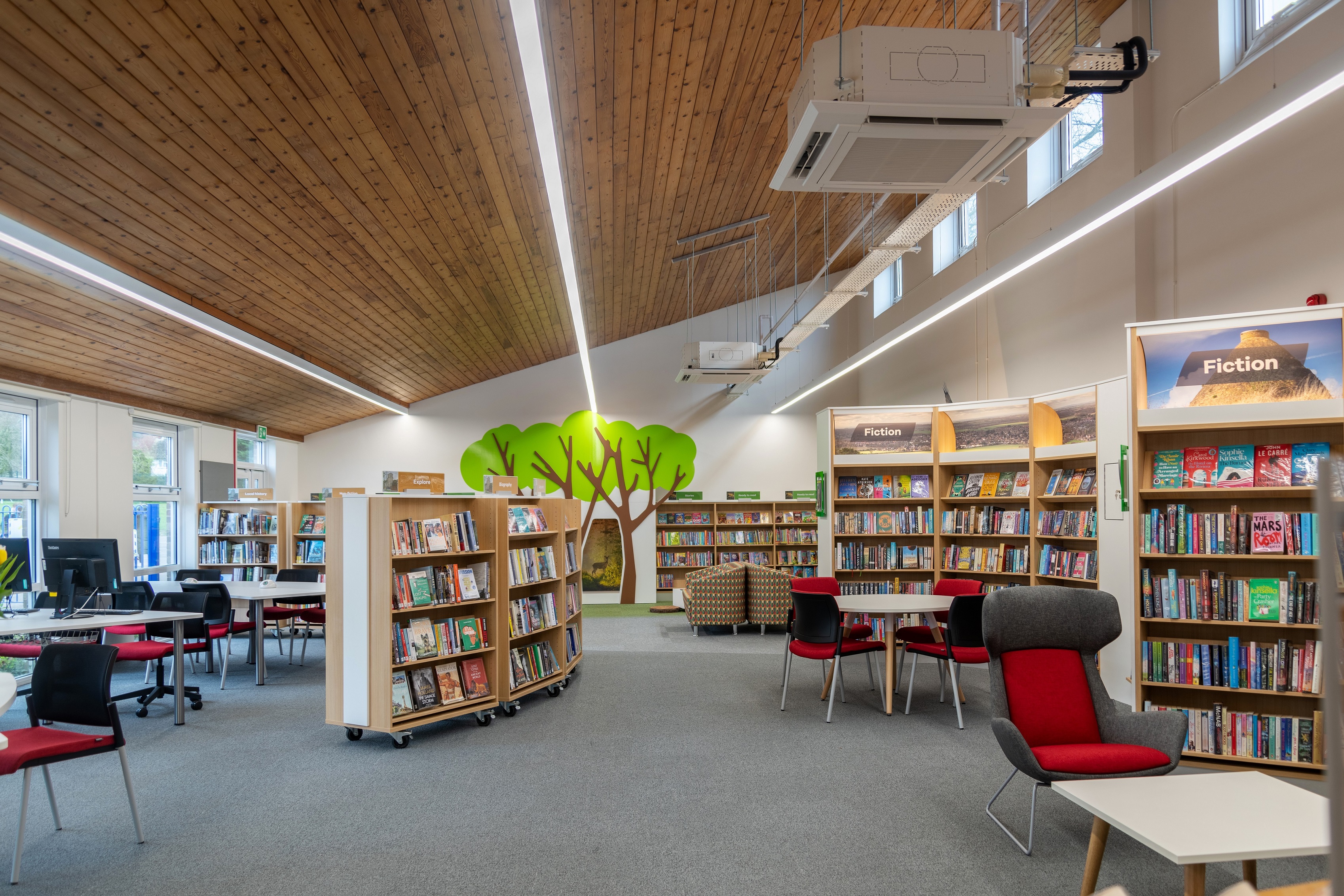 Refurbished Chinnor Library welcomes visitors once more