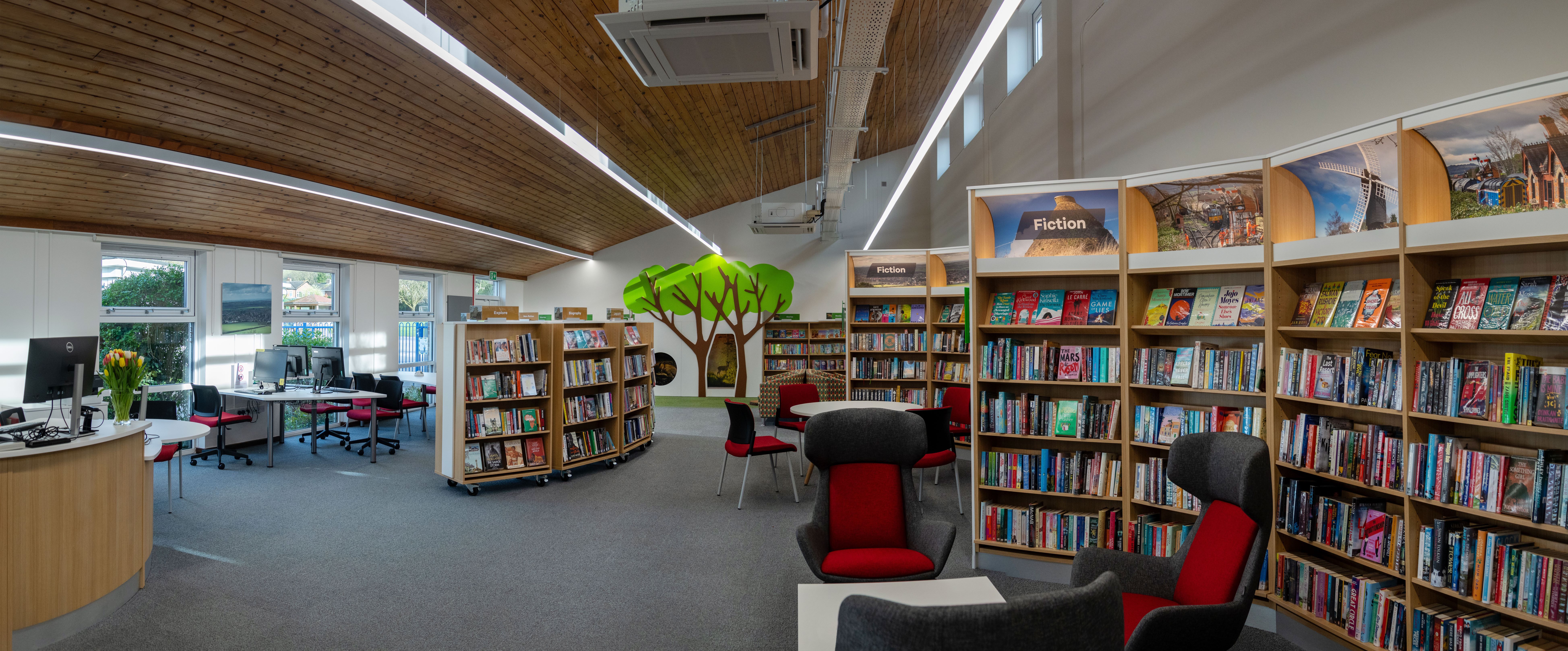 Refurbished Chinnor Library welcomes visitors once more