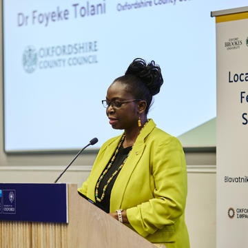 Dr Foyeke Tolani, Oxfordshire County Council. Photo: Fisher Studios