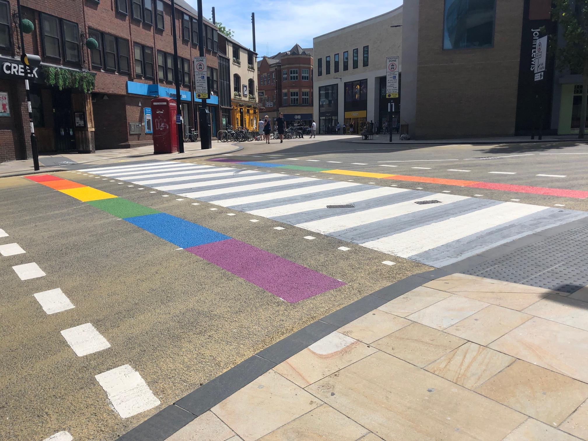 Oxford's PRIDE crossing returns