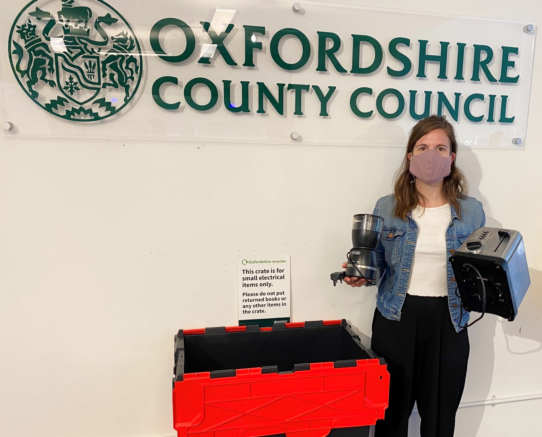 Oxfordshire libraries reopen electrical goods recycling points at some