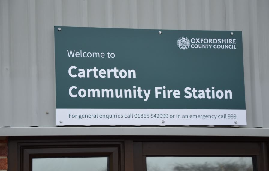 New fire station opens in Carterton