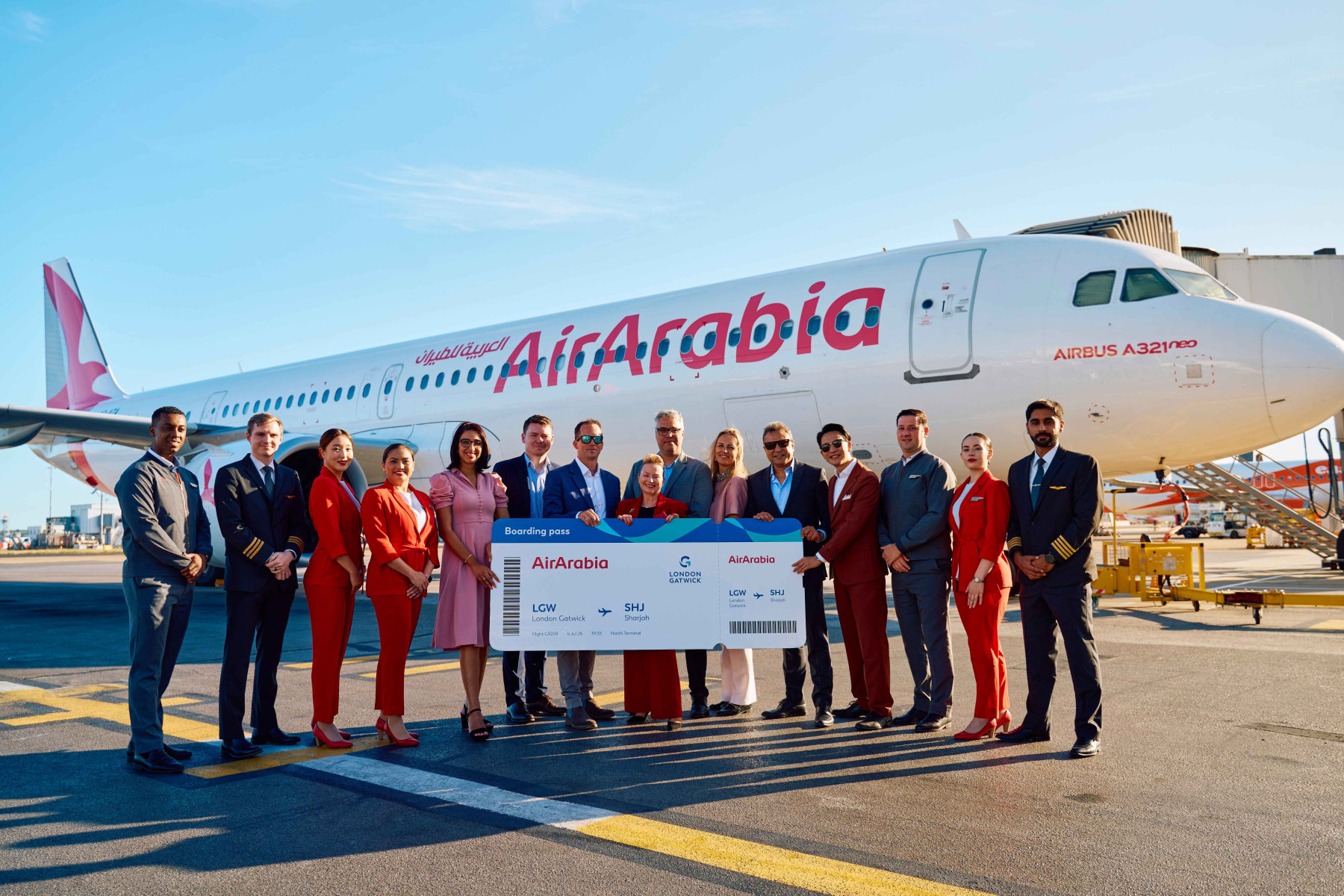 Air Arabia Commences Non-Stop Flights Between Sharjah and London Gatwick