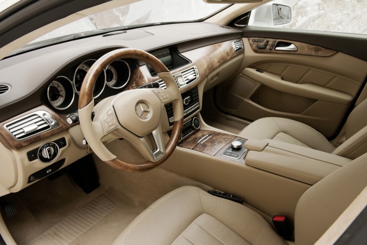 Tapis De Coffre Imperméable Pour Mercedes CLS Shooting Break X218 (2007-2017) – Gris