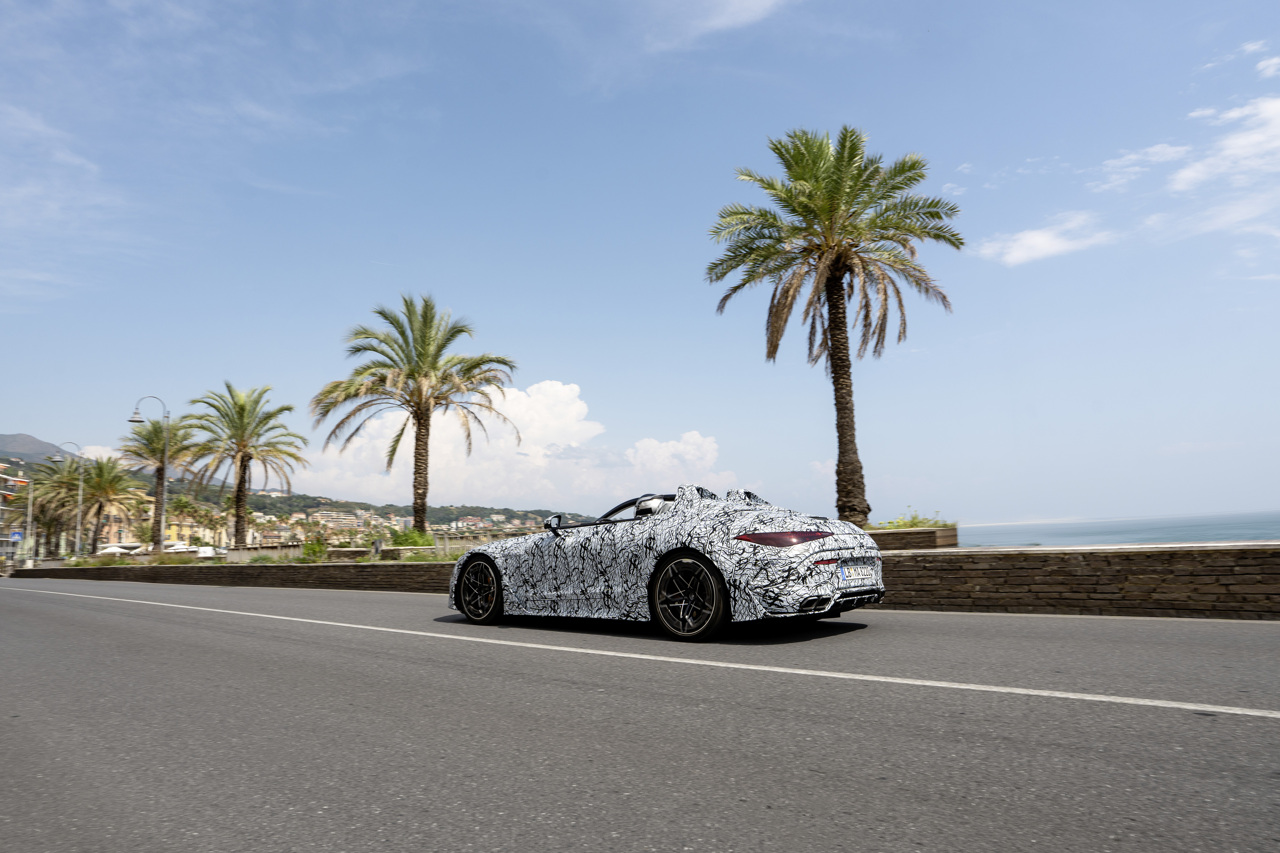 Prototypen van de Mercedes-AMG PureSpeed gaan laatste testfase in