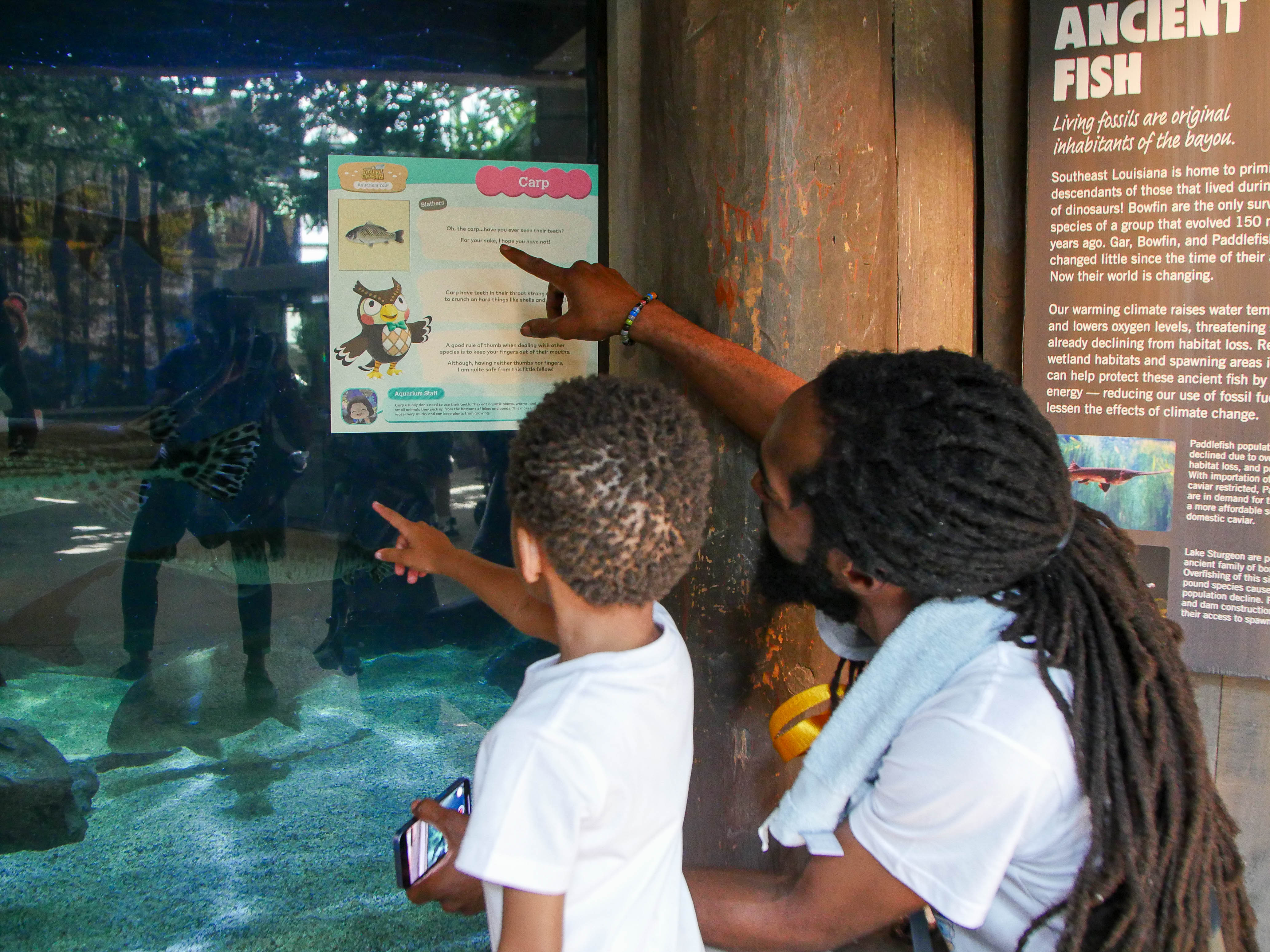 Audubon Aquarium Hosts Stamp Rally and Celebrates Members