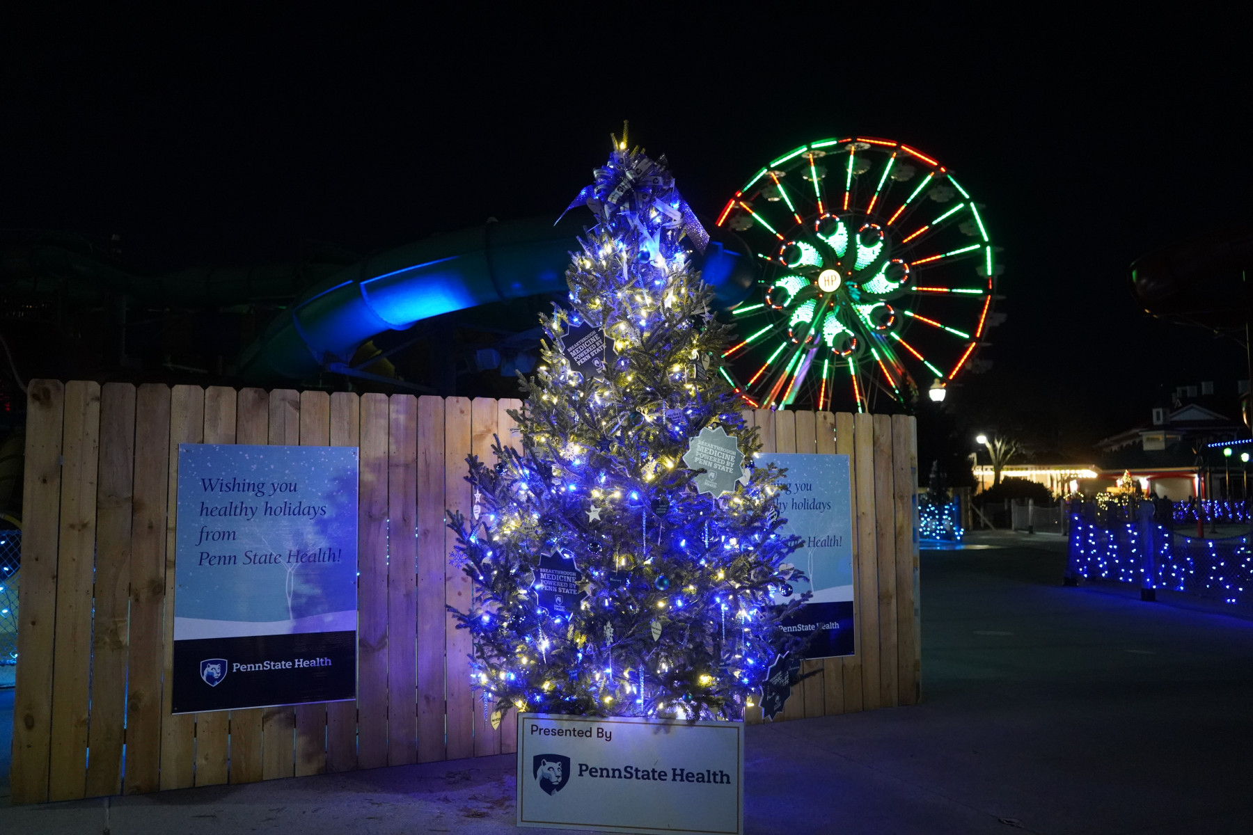 TREEville Trail Guide at Hersheypark Christmas Candylane