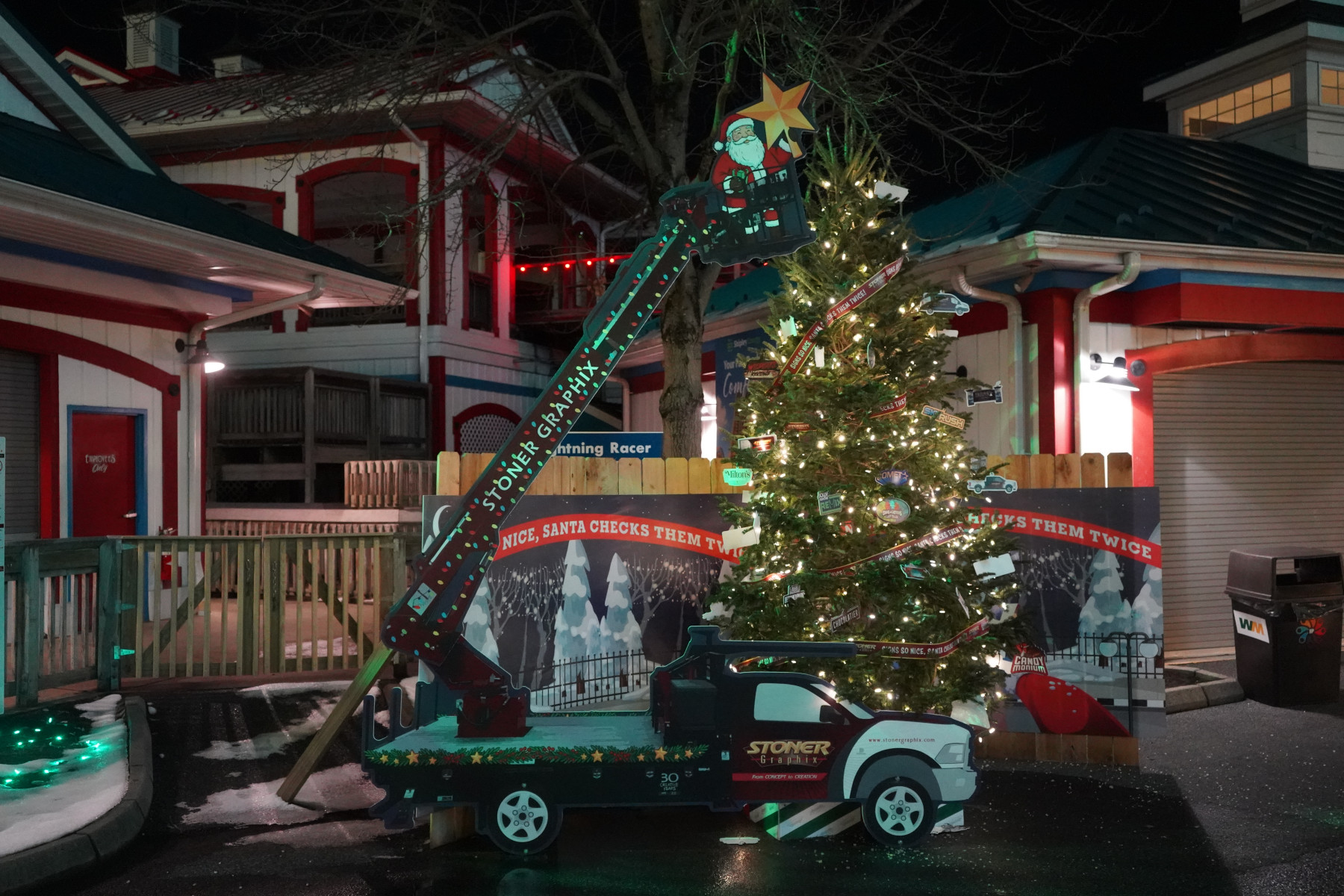 TREEville Trail Guide at Hersheypark Christmas Candylane