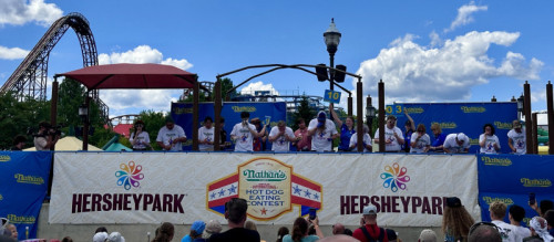 PHOTOS: Hersheypark Hosted Nathan's Hot Dog Eating Contest Qualifier