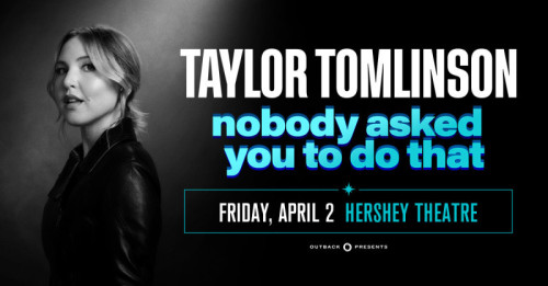 Comedian Taylor Tomlinson to Play Hershey Theatre on New Stand-Up Tour in 2027