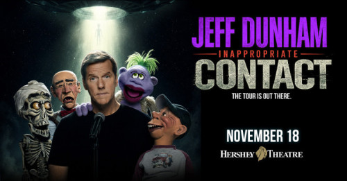 Ventriloquist Jeff Dunham to Perform at Hershey Theatre in Nov. 2026