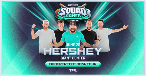 YouTube Sensation Dude Perfect to Bring 2026 Tour to GIANT Center