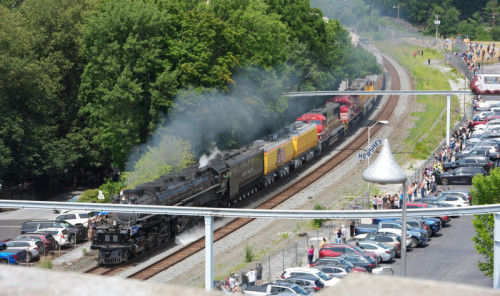 Union Pacific Big Boy No. 4014 Passes Through The Sweetest Place On Earth