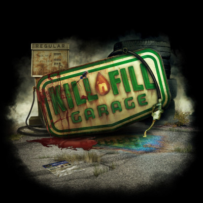 Dark Nights Behind the Haunt: Kill 'N Fill Garage